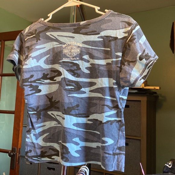 Harley Davidson cropped t-shirt - Picture 2 of 2